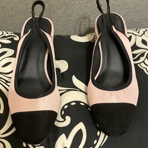 ASOS DESIGN Sochi slingback 2.5 inch mid heels used once.
